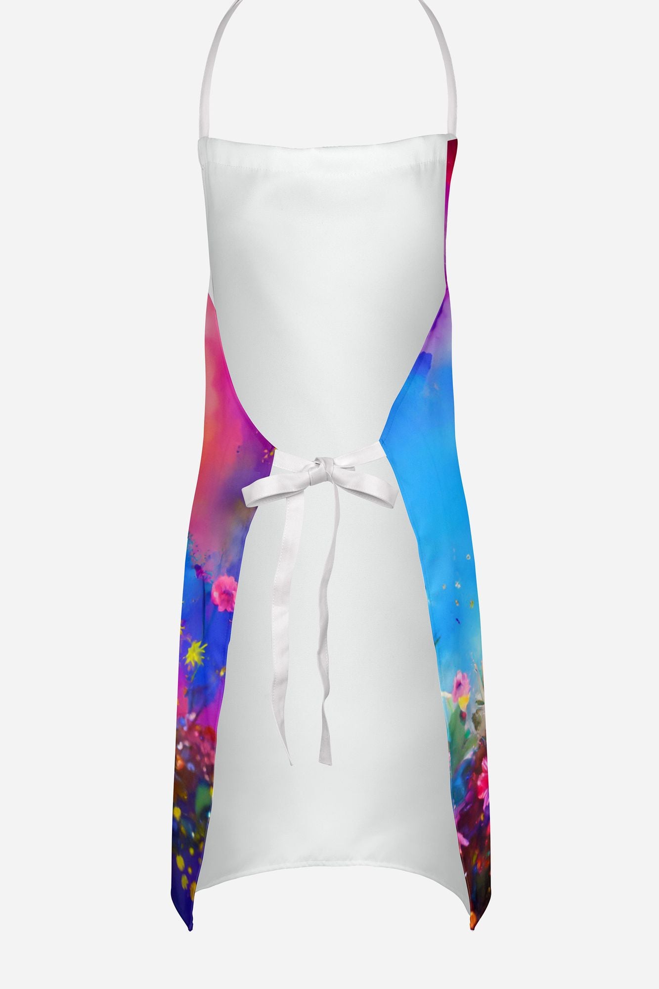 Border Collie Hippie Dawg Apron Cooking Kitchen Server Baking Crafts Gardening for Adult Women Men, Unisex, Large, Multicolor