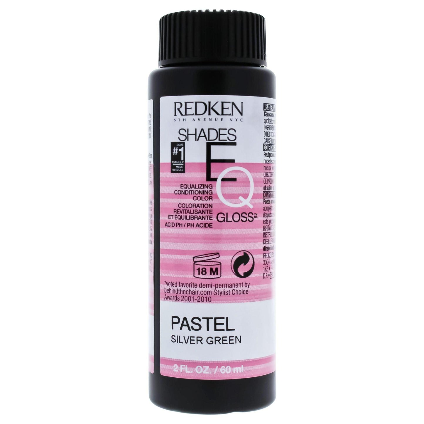 Shades EQ Color Gloss - Pastel Silver Green by Redken for Unisex - 2 oz Hair Color - Clothes For Her Online Store