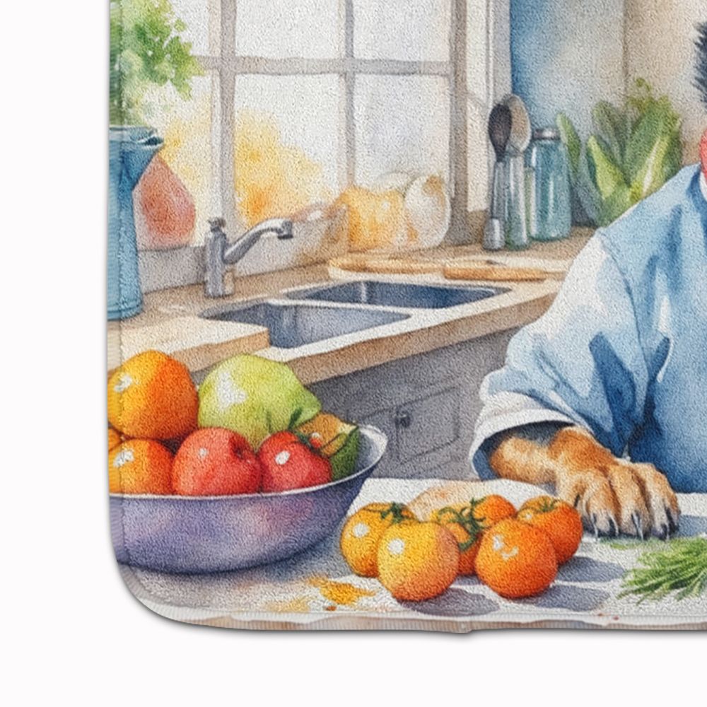 Australian Cattle Dog The Chef Memory Foam Kitchen Mat Machine Washable Anti-Fatigue Mat Cushion Comfort Bath Mat or Kitchen Rug