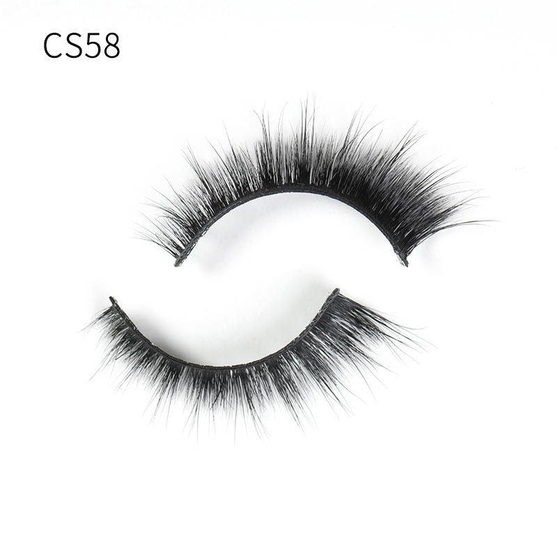 Handgemaakte Mink Wimpers Soft Curl Gevleugelde End Oog Langwerpige Valse Wimpers Dikke Kruis Natuurlijke Fake Lash Nieuwe Makeup Tools Groothandel - Clothes For Her Online Store