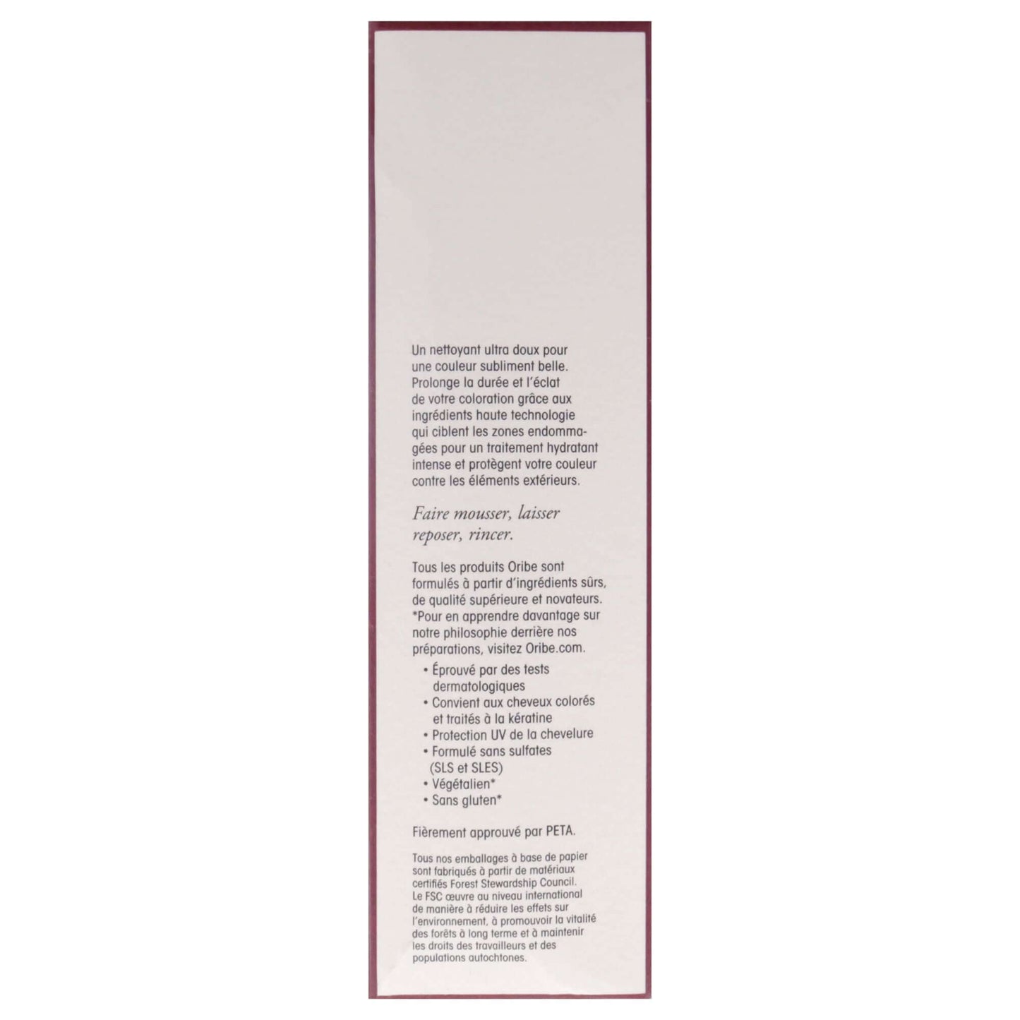 Shampoo For Beautiful Color by Oribe for Unisex - 8.5 oz Shampoo