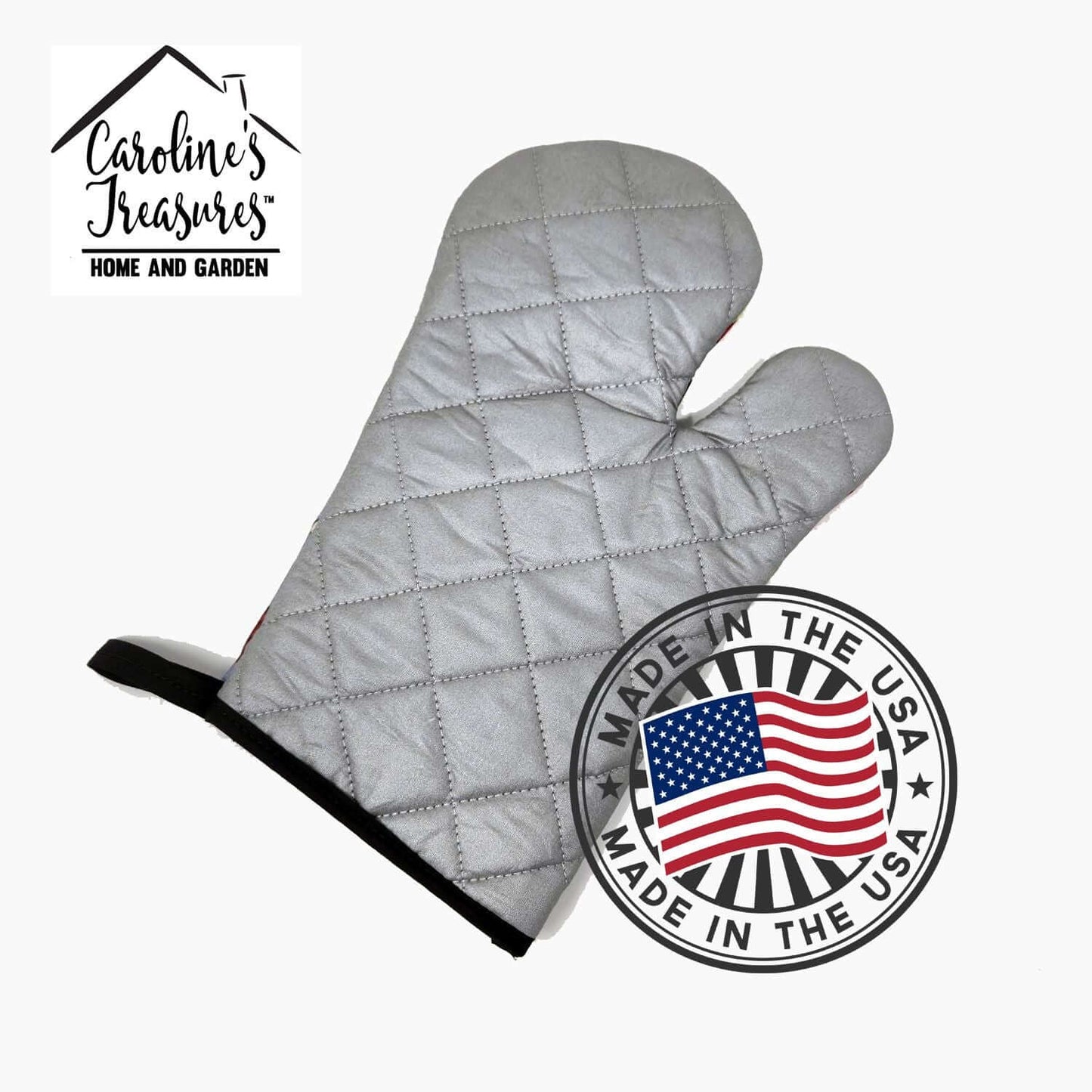 Lots of Fawn Pembroke Corgi Oven Mitt Heat Resistant Thick Oven Mitt for Hot Pans and Oven, Kitchen Mitt Protect Hands, Cooking Baking Glove