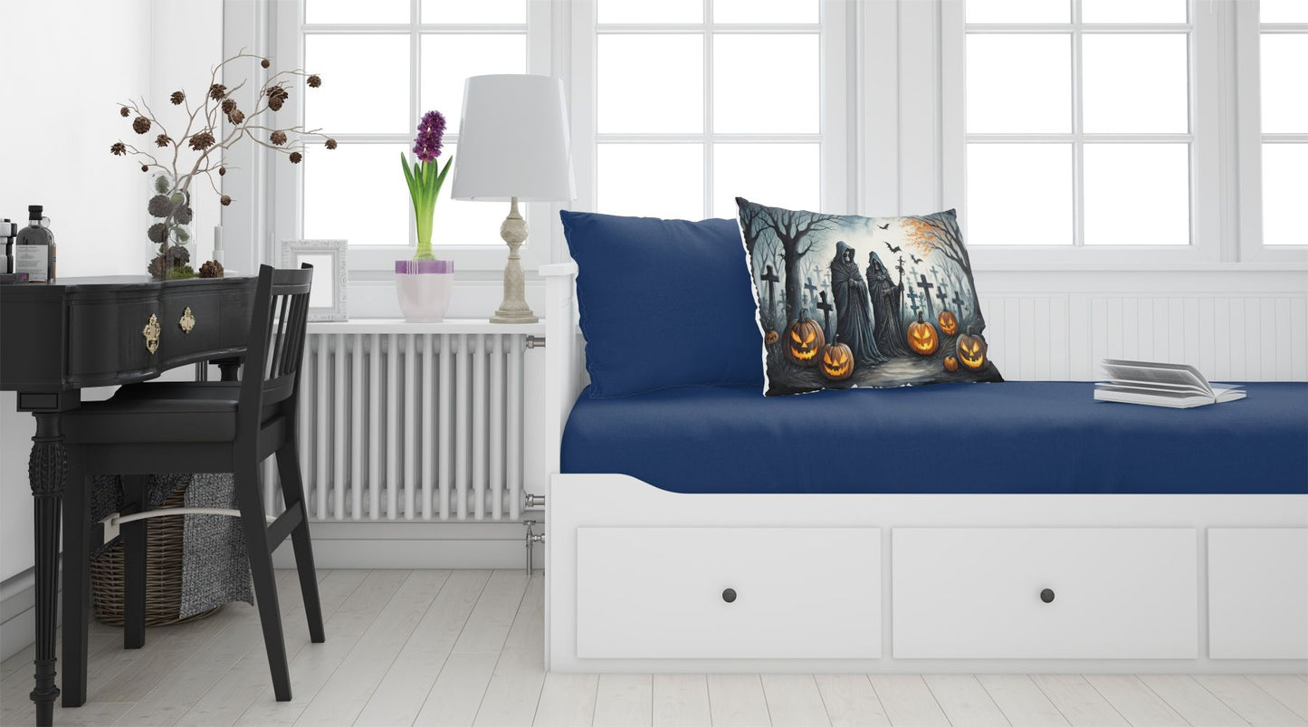 The Grim Reaper Spooky Halloween Standard Pillowcase Lightweight Super Soft Easy Care Decorative Artwork Pillowcase, Standard