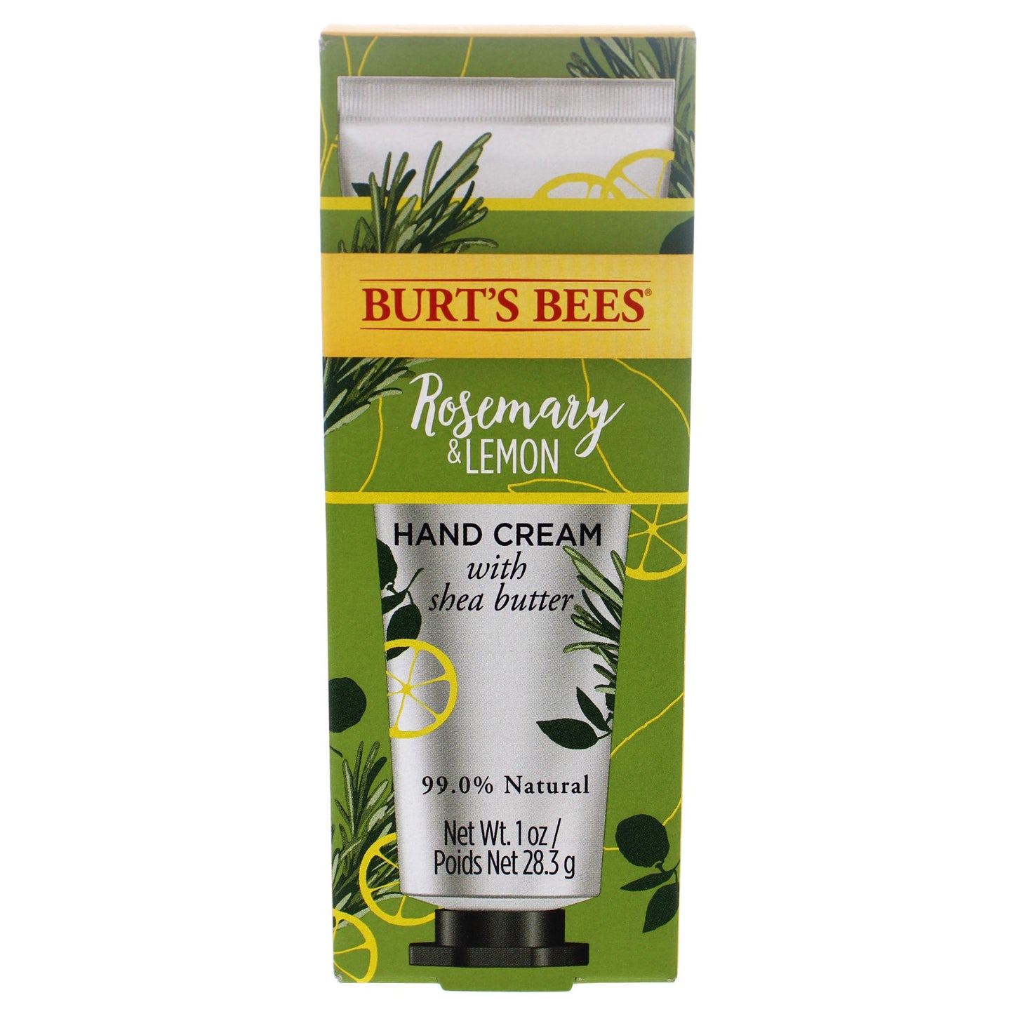 Rosemary and Lemon Hand Cream by Burts Bees for Unisex - 1 oz Hand Cream
