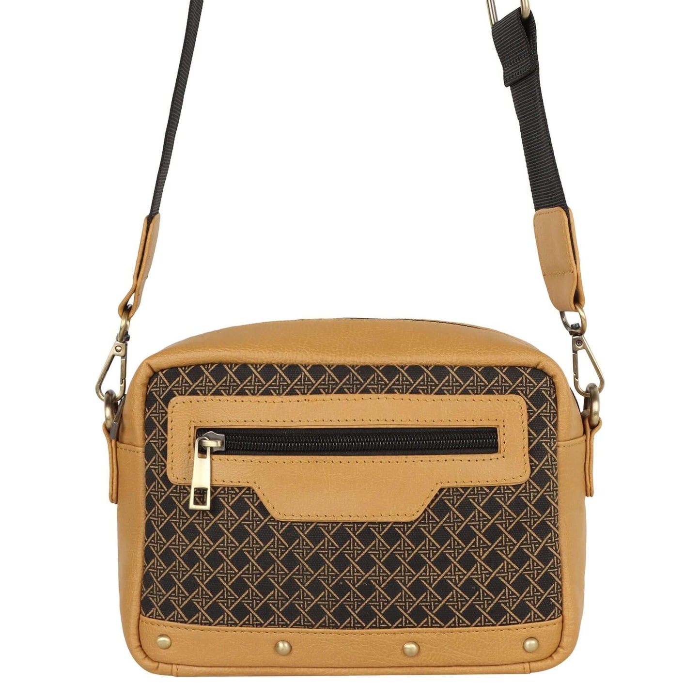 Tayla Diamond Print Camera Bag