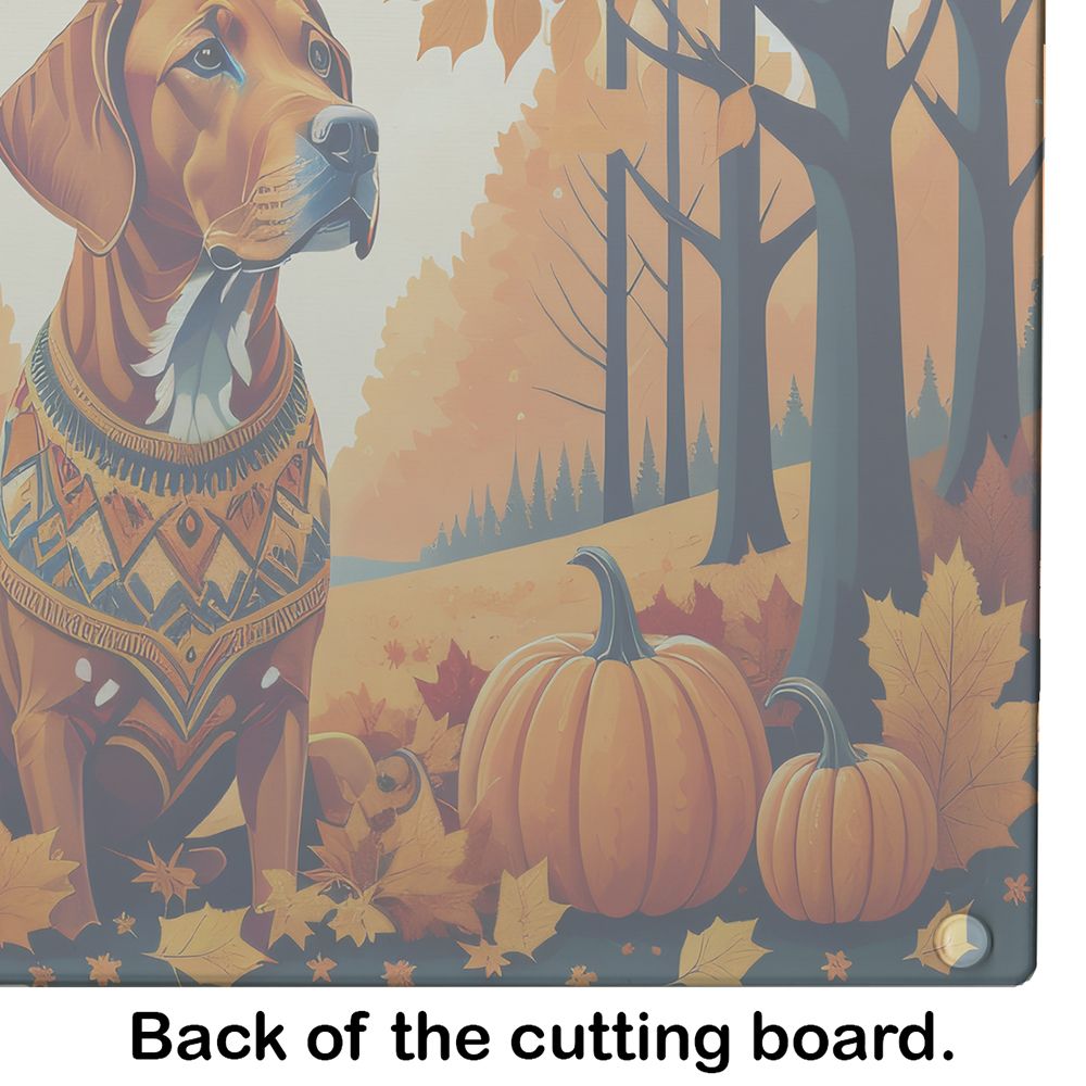 NEW Vizsla Fall Glass Cutting Board Decorative Tempered Glass Kitchen Cutting and Serving Board Large Size Chopping Board