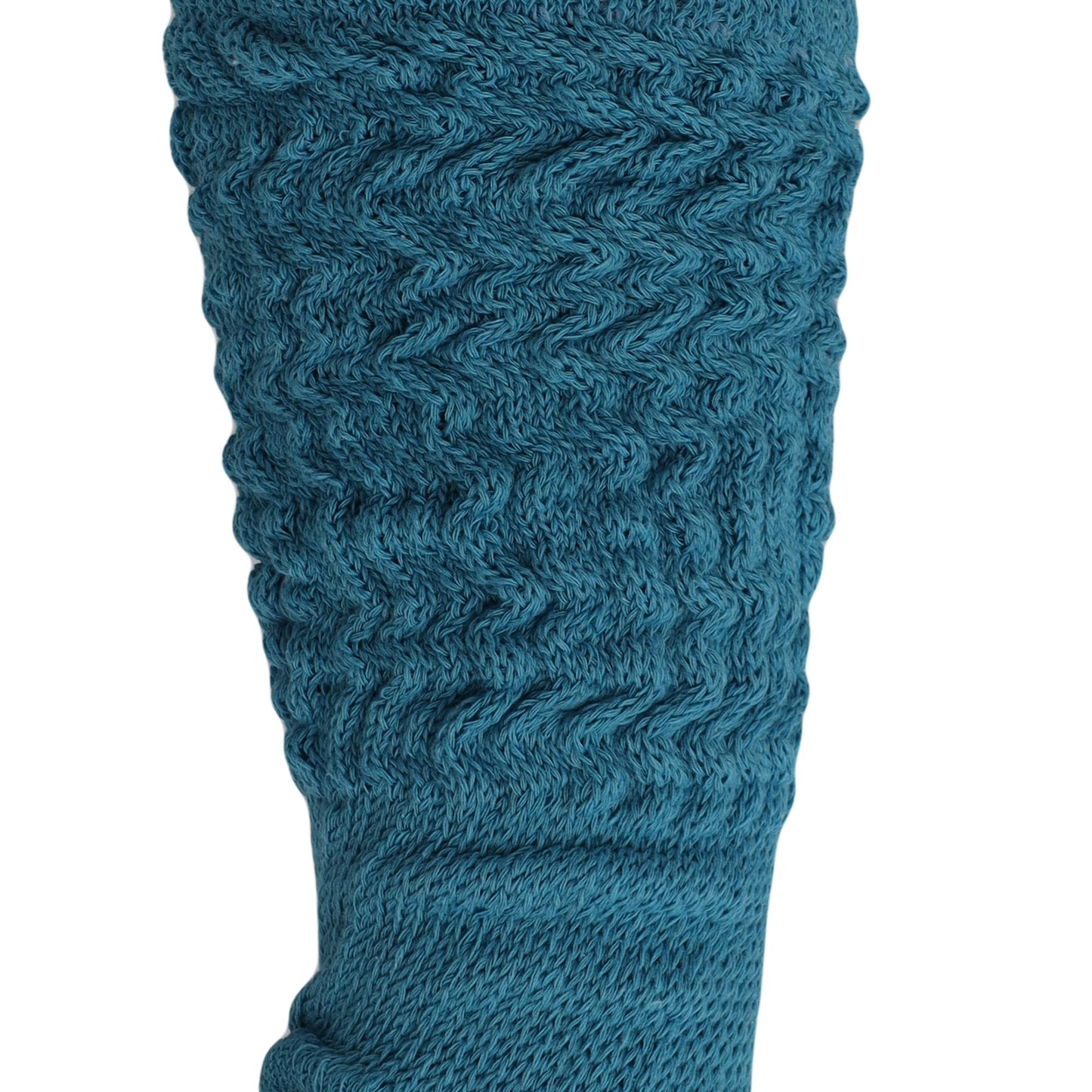 Slouch Socks for Women Extra Long Heavy Slouchy Scrunch Cotton Socks 1 Pair Shoe Size 5 to 10