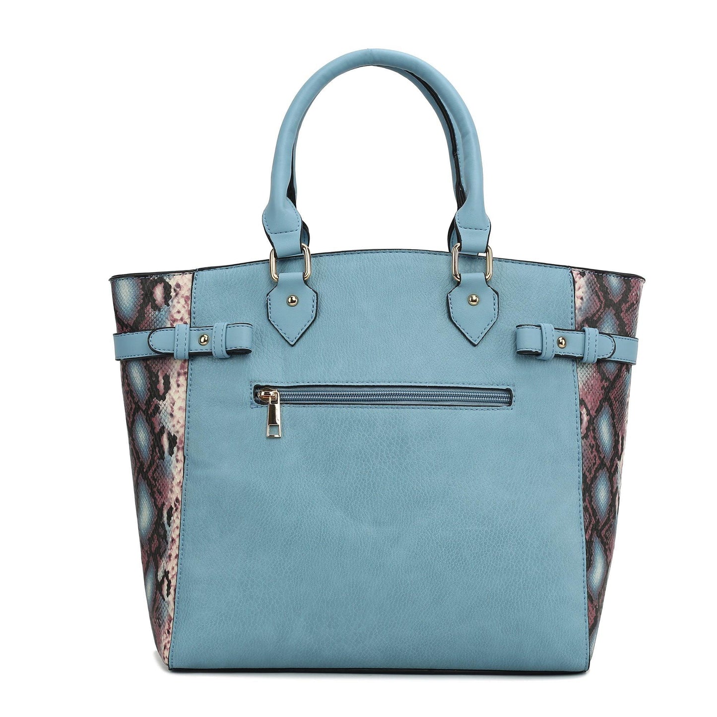 MKF Collection Joelle Faux Snake Embossed Women Tote bag with matching Wallet by Mia K - Clothes For Her Online Store