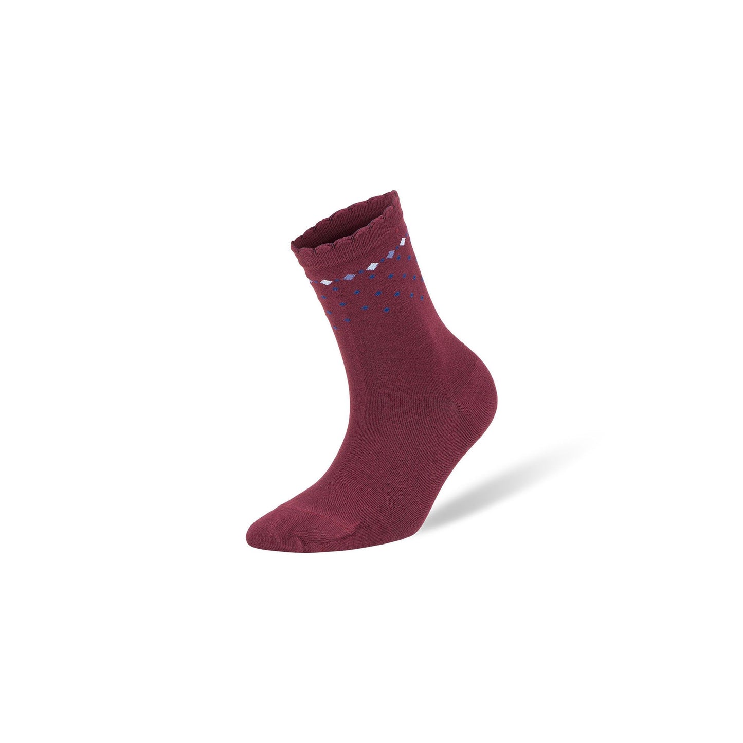 Bamboo Crew Socks for Women Size 6-9 Seamless Bamboo Fiber Socks 6 Pairs with Gift Box