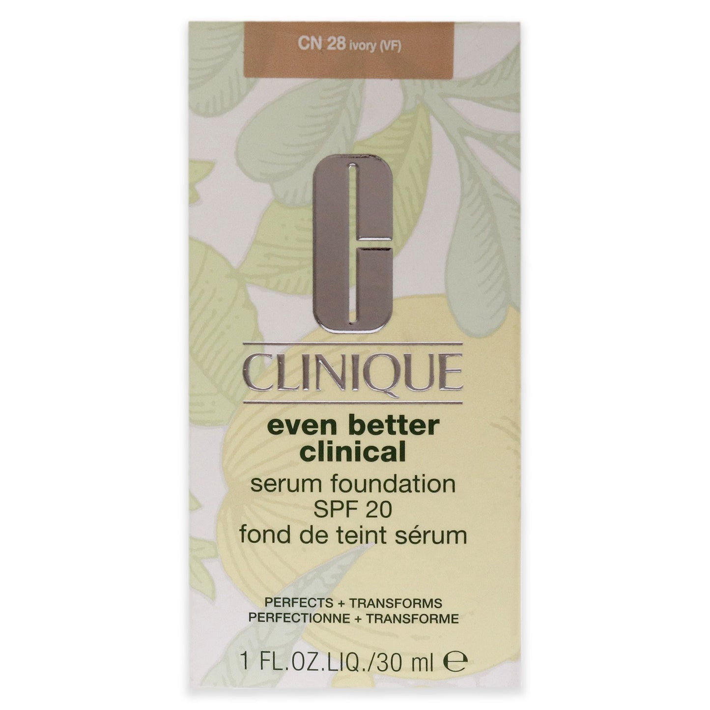 Even Better Clinical Serum Foundation SPF 20 - CN 28 Ivory by Clinique for Women - 1 oz Foundation