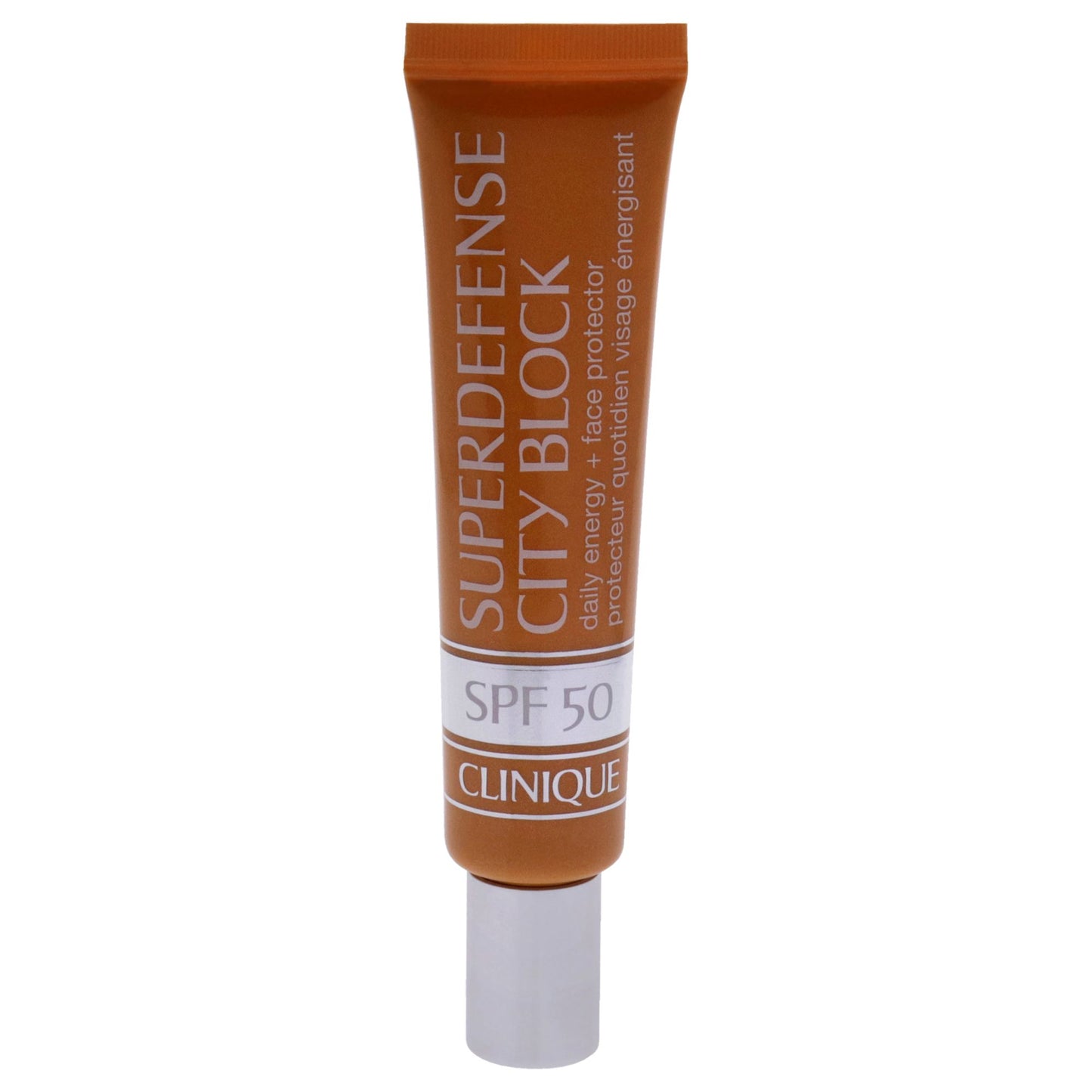 Superdefense City Block Daily Energy plus Face Protector SPF 50 by Clinique for Women - 1.4 oz Sunscreen