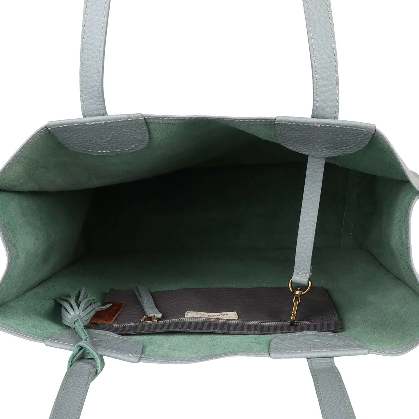 Maud Book Shop Tote - Cool Grey