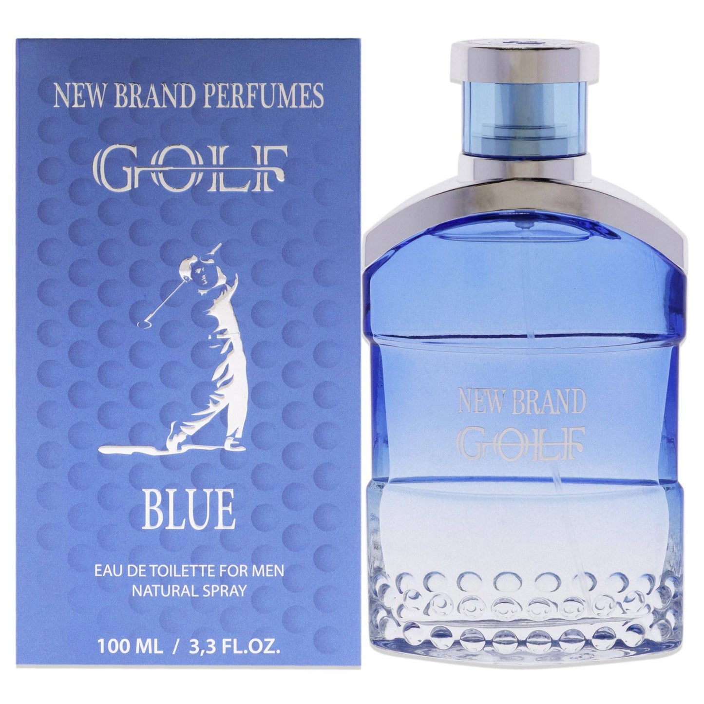 Golf Blue for New Brand for Men by Men - 3.3 oz EDT Spray - Clothes For Her Online Store