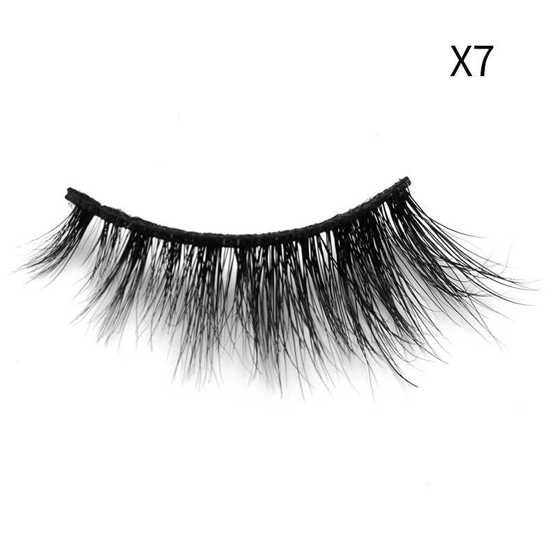 Nieuwe 1 Paar Mink Wimpers Gevleugelde Natuurlijke Lange Wimpers Piekerige Thicky Lash Handgemaakte Zwarte Wimper Half Lash Voor Wimper Extension - Clothes For Her Online Store