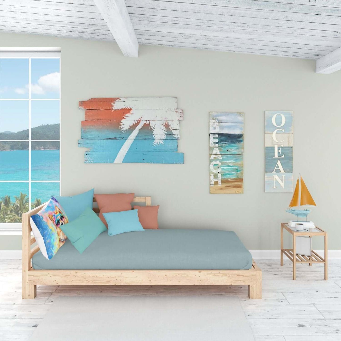 Pomeranian Hippie Dawg Standard Pillowcase Lightweight Super Soft Easy Care Decorative Artwork Pillowcase, Standard