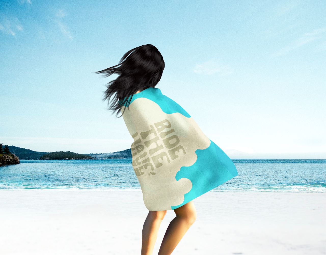 Surfer Dog Tricolor Sheltie Premium Beach Towel Oversized Towel Beach Blanket, Pool, Beach Essentials, Yoga, Premium Bath Towel, Quick Dry Plush
