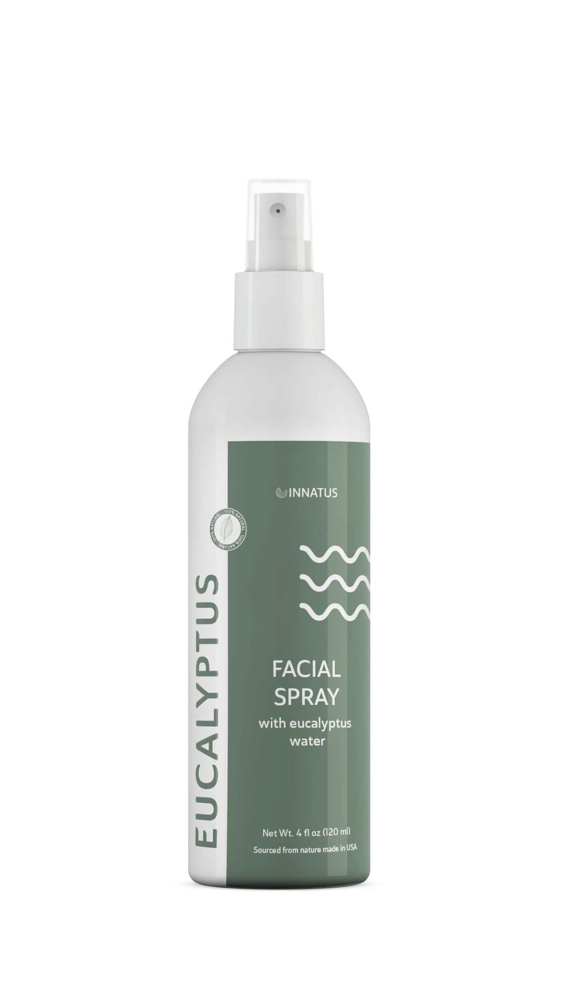 Eucalyptus Facial Mist – 4oz Hydrating & Revitalizing Face Mist – Soothing Eucalyptus-Infused Spray for Instant Hydration, Skin Refreshment, & Makeup Setting "