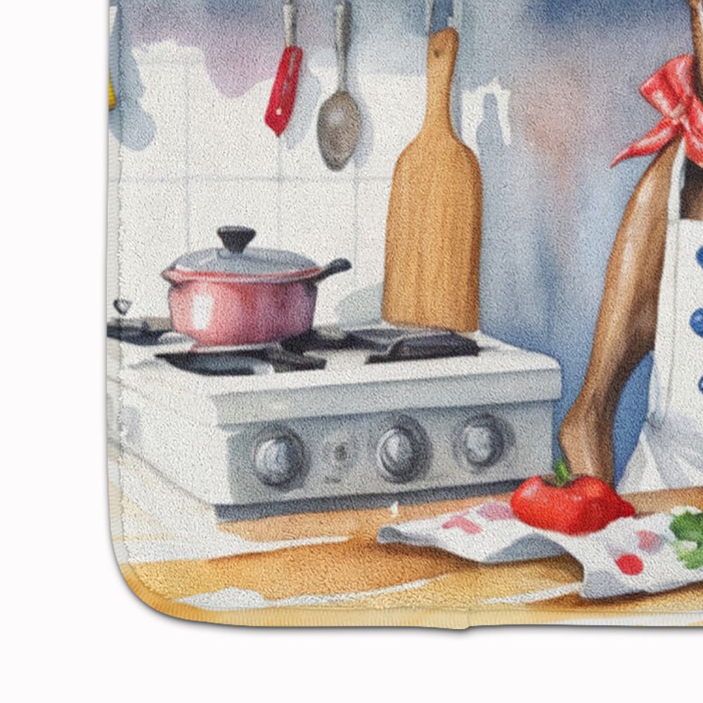 Greyhound The Chef Memory Foam Kitchen Mat Machine Washable Anti-Fatigue Mat Cushion Comfort Bath Mat or Kitchen Rug