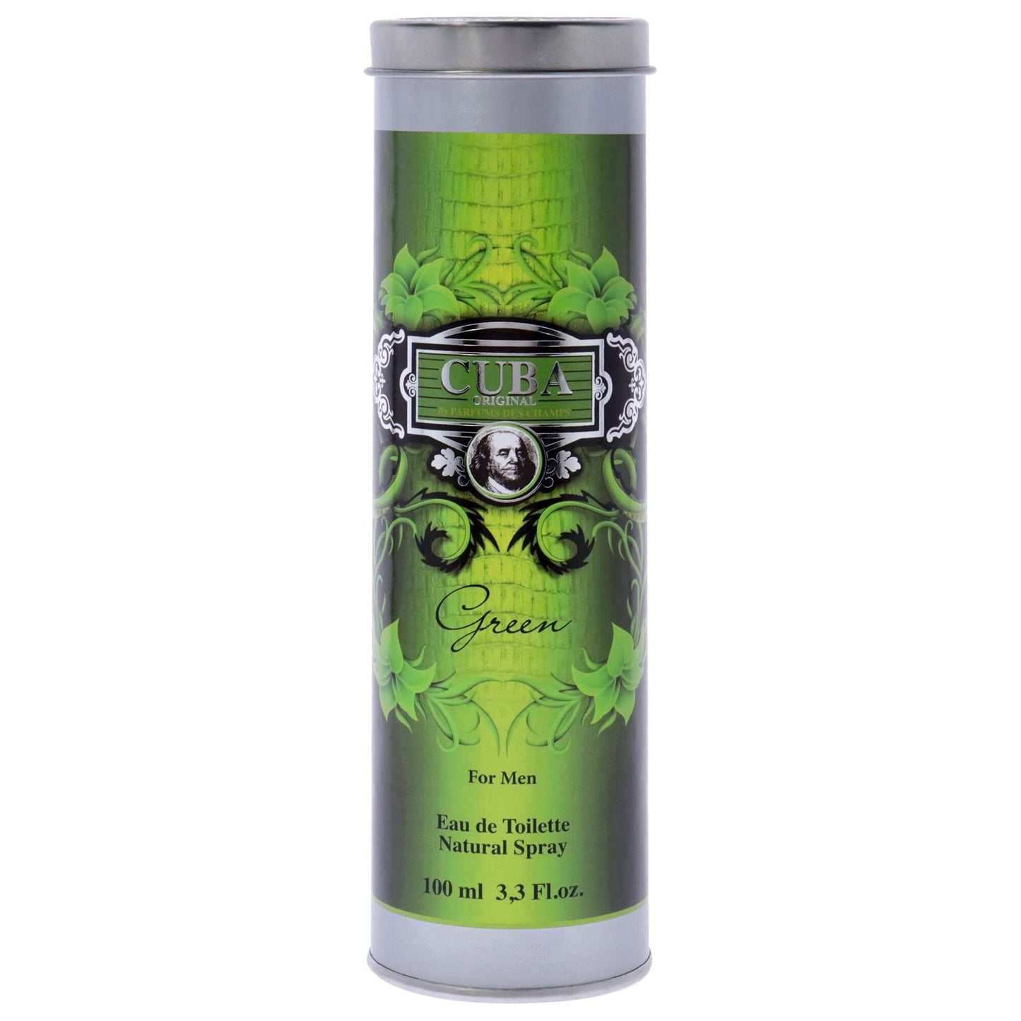 Cuba Green by Cuba for Men - 3.3 oz EDT Spray