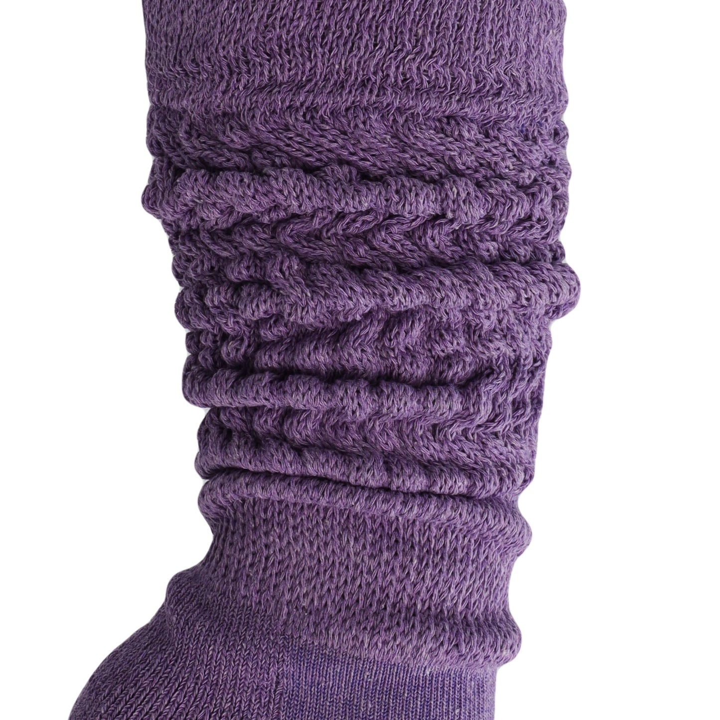 Slouch Socks for Women Extra Long Heavy Slouchy Scrunch Cotton Socks 1 Pair Shoe Size 5 to 10