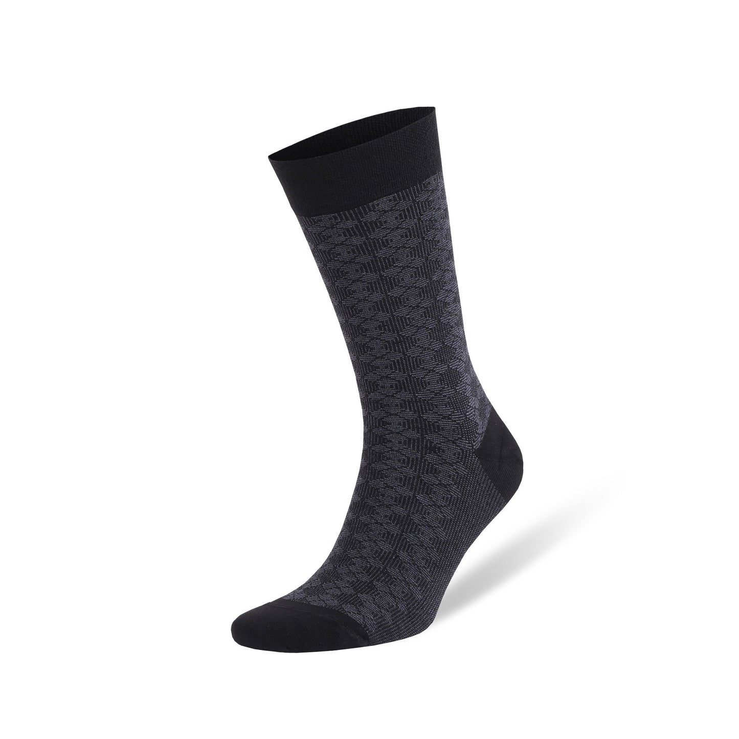 Bamboo Dress Socks for Men Bamboo Fiber Business Trouser Socks 6 Pairs with Gift Box