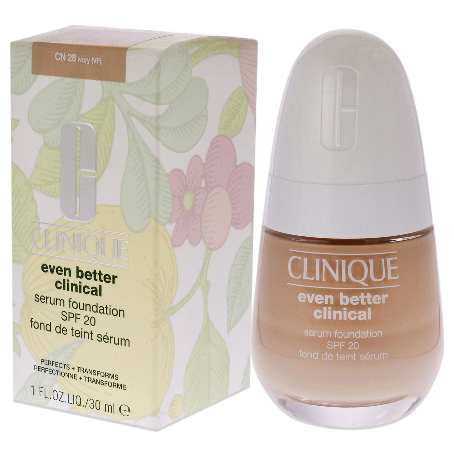 Even Better Clinical Serum Foundation SPF 20 - CN 28 Ivory by Clinique for Women - 1 oz Foundation