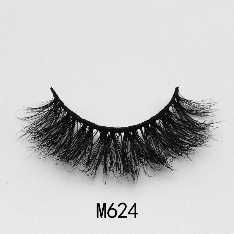 Nieuwe Handgemaakte Mink Wimpers 3D Krul Gevleugelde Natuurlijke Realistische Rommelig Einde Oog Langwerpige Dikke Valse Wimpers Soft Valse Wimpers - Clothes For Her Online Store