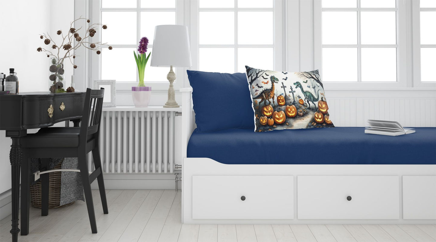 Dinosaurs Spooky Halloween Standard Pillowcase Lightweight Super Soft Easy Care Decorative Artwork Pillowcase, Standard
