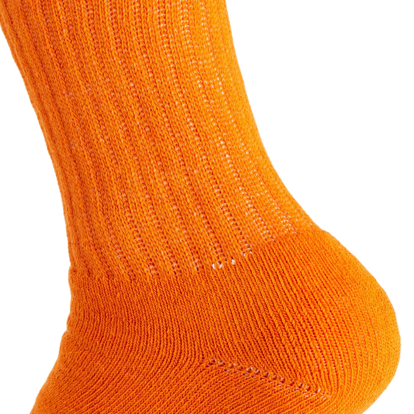 Orange Crew Socks 3 Pairs Breathable Cotton Socks Shoe Size 5 to 10