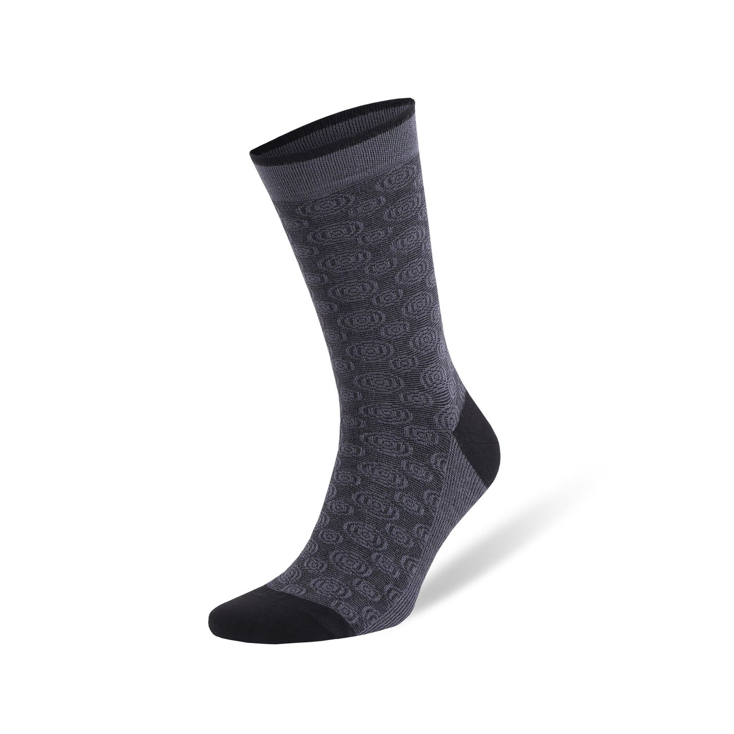 Bamboo Dress Socks for Men Bamboo Fiber Business Trouser Socks 6 Pairs with Gift Box