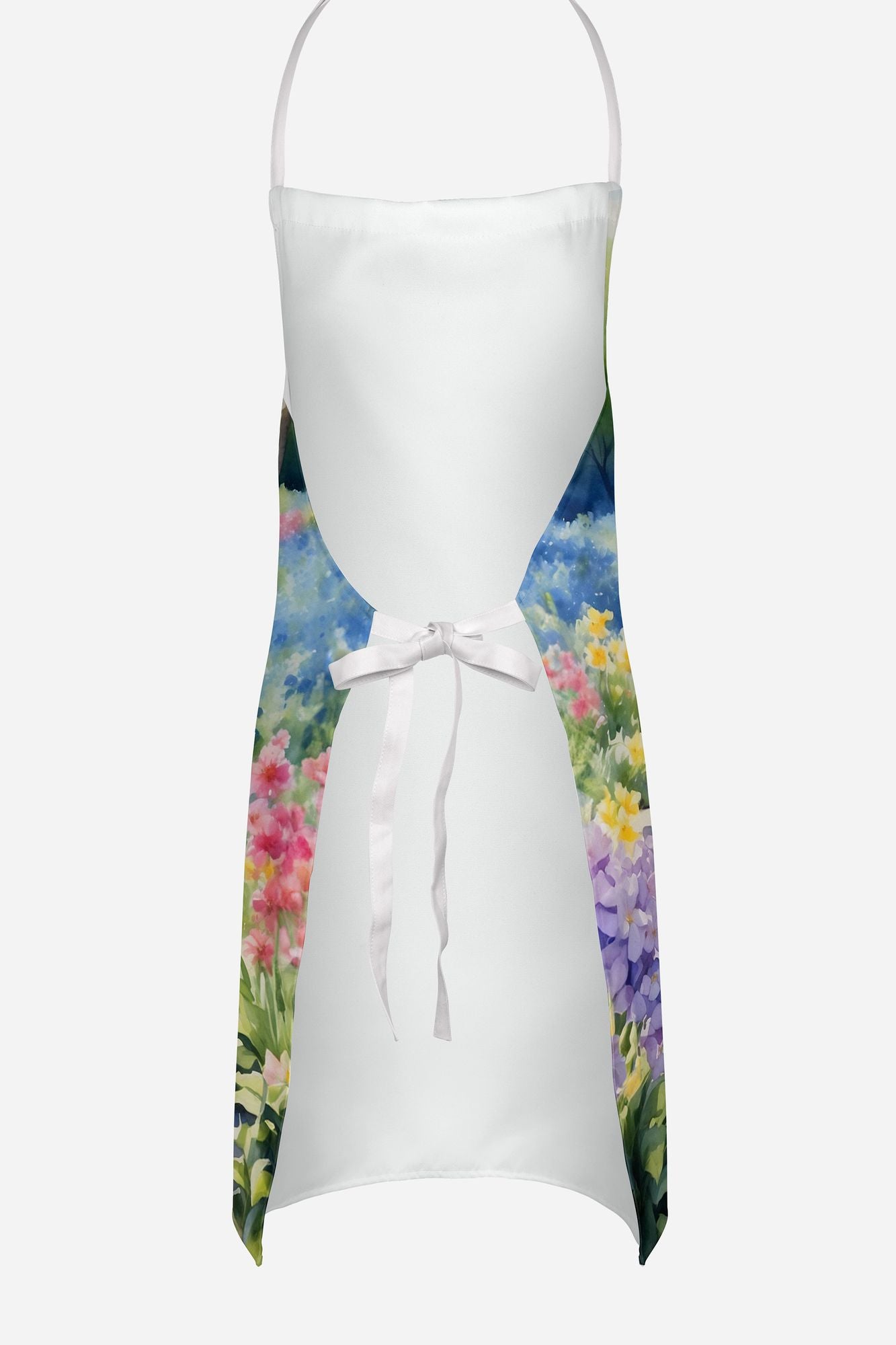 Boxer Spring Path Apron Cooking Kitchen Server Baking Crafts Gardening for Adult Women Men, Unisex, Large, Multicolor