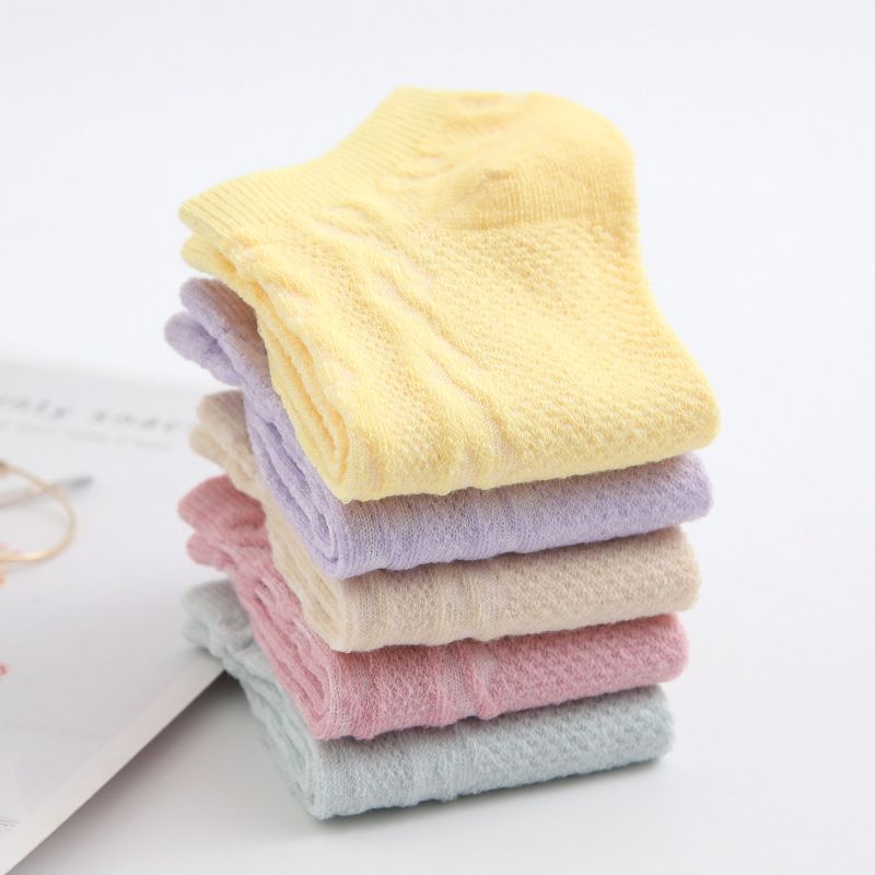 5Pairs Lot Cute Women Short Socks Boat Chaussette Femme Skarpety Cotton Ankle Meias Sock Female Breathable Calcetines Mujer