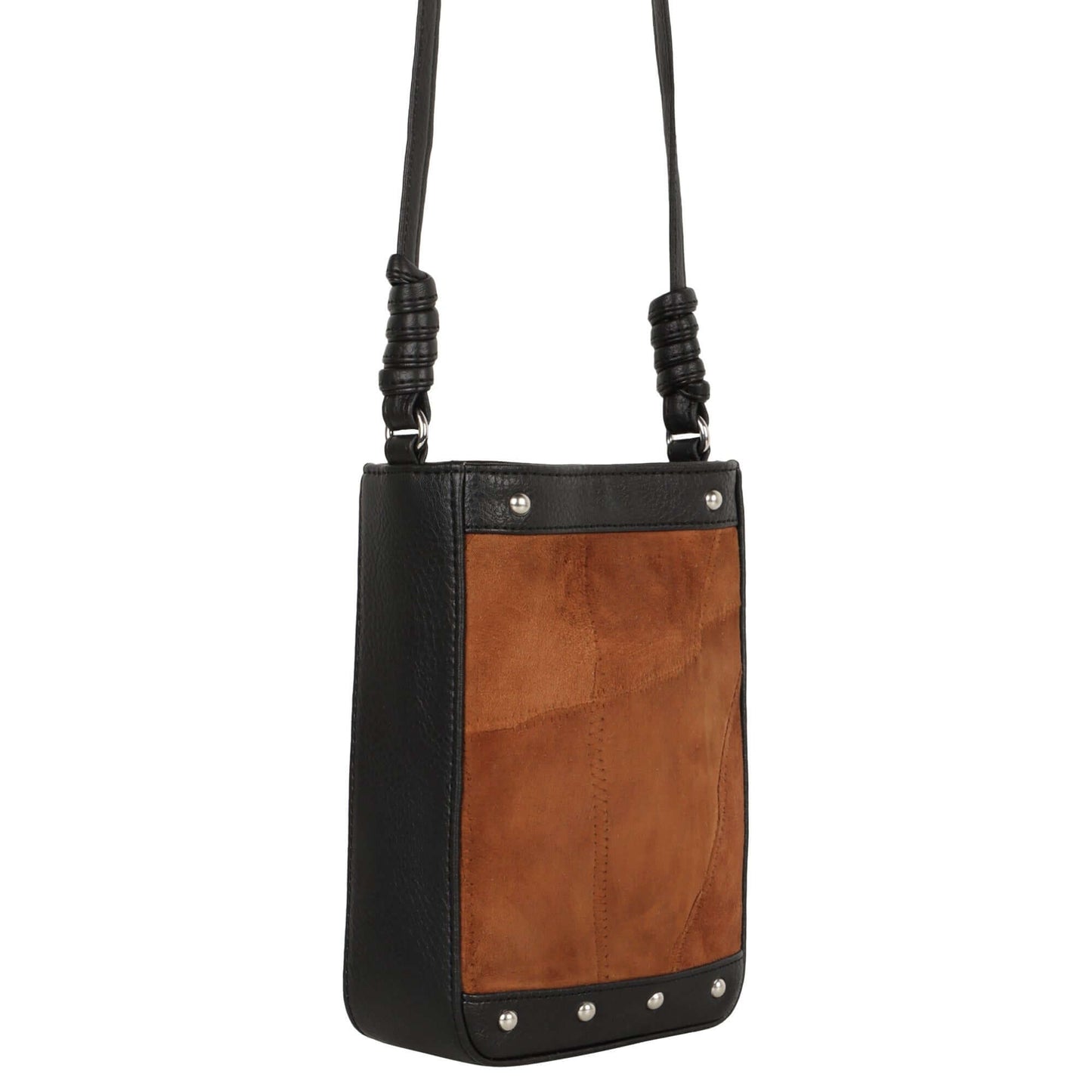Melanie Brown Leather Bucket Bag