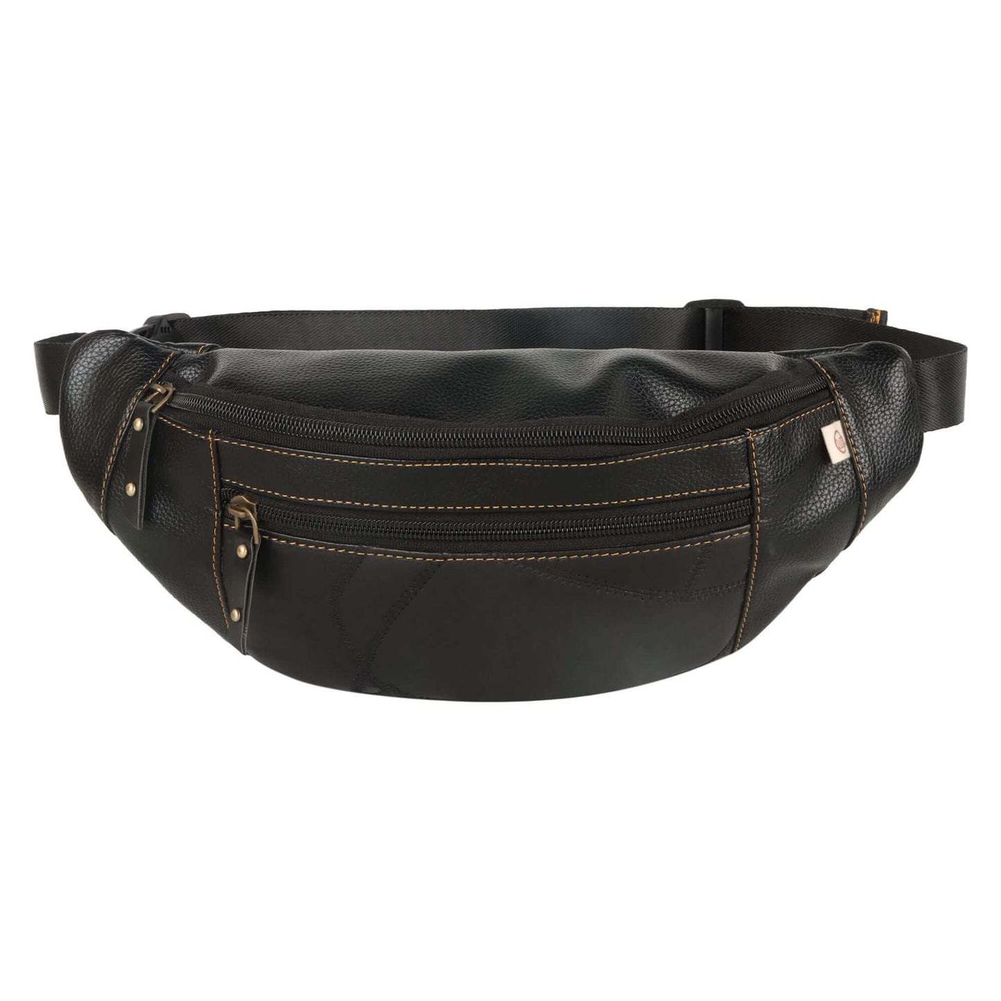 VAAN & CO. - Fanny Pack with Front Pocket in Black