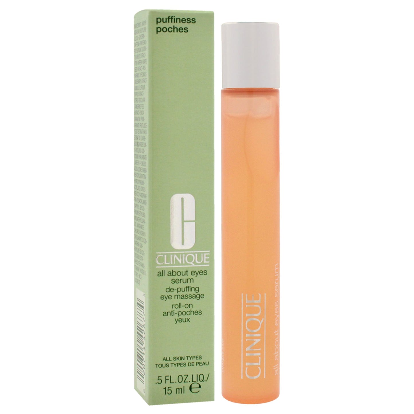 All About Eyes Serum by Clinique for Unisex - 0.5 oz Serum