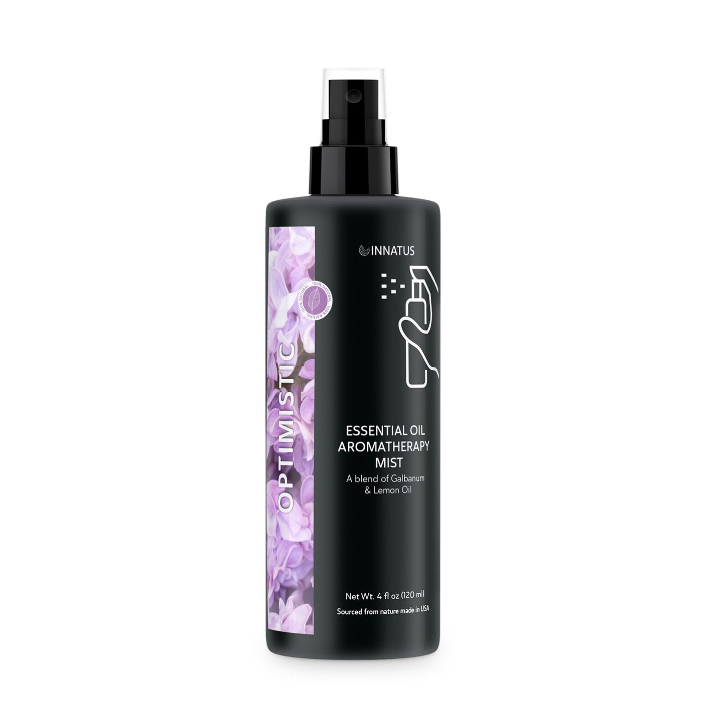 Essential Oil Aromatherapy Optimistic Mist – 4oz Uplifting Spray for Home, Office, & Car – Natural, Alcohol-Free Essential Oil Blend for Positivity & Refreshment "