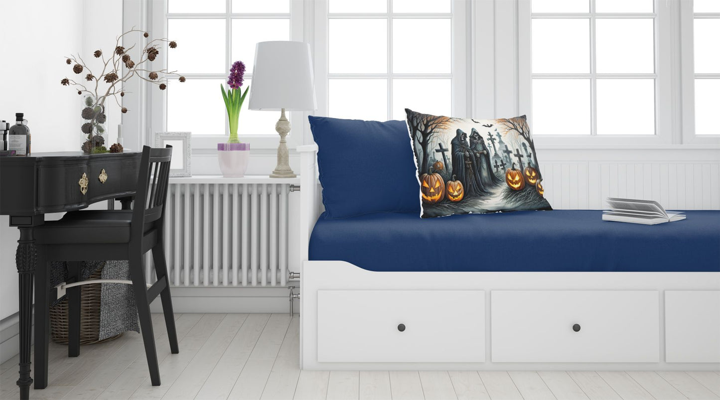 The Grim Reaper Spooky Halloween Standard Pillowcase Lightweight Super Soft Easy Care Decorative Artwork Pillowcase, Standard