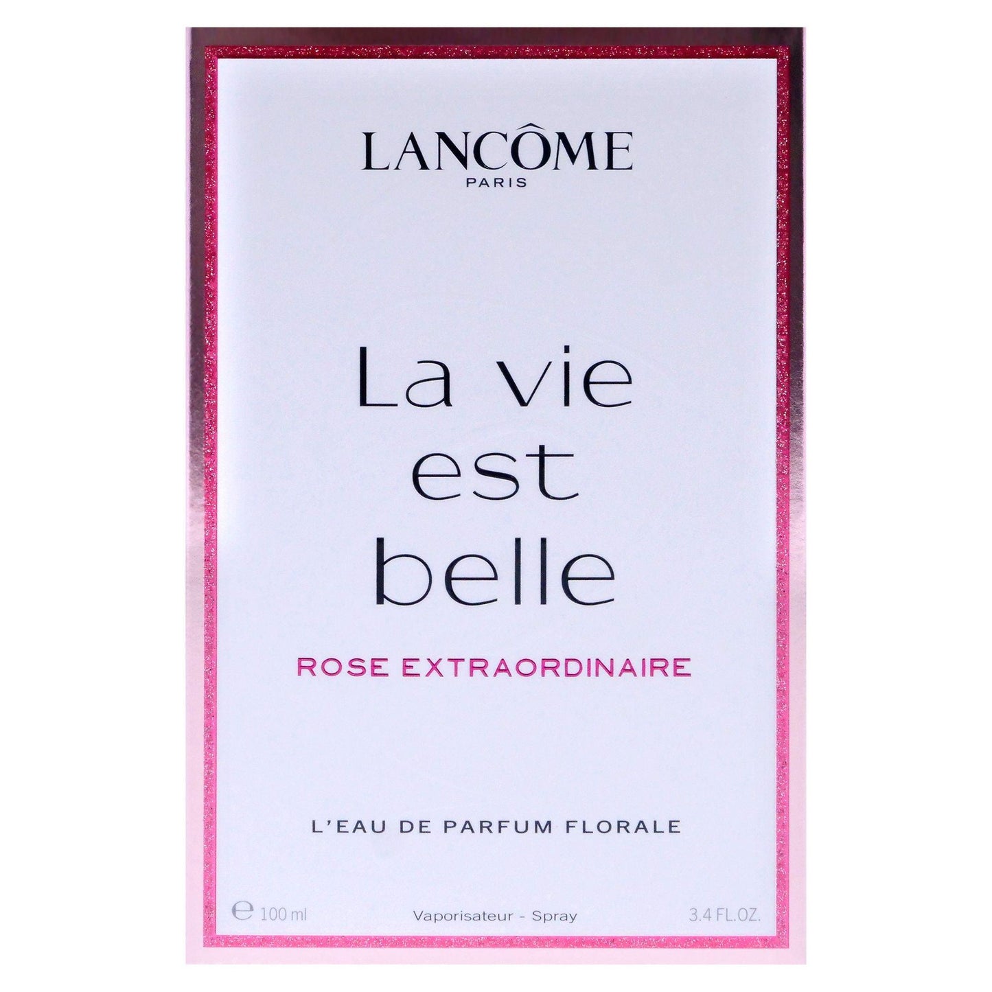 La Vie Est Belle Rose Extraordinaire by Lancome for Women - 3.4 oz EDP Spray - Clothes For Her Online Store
