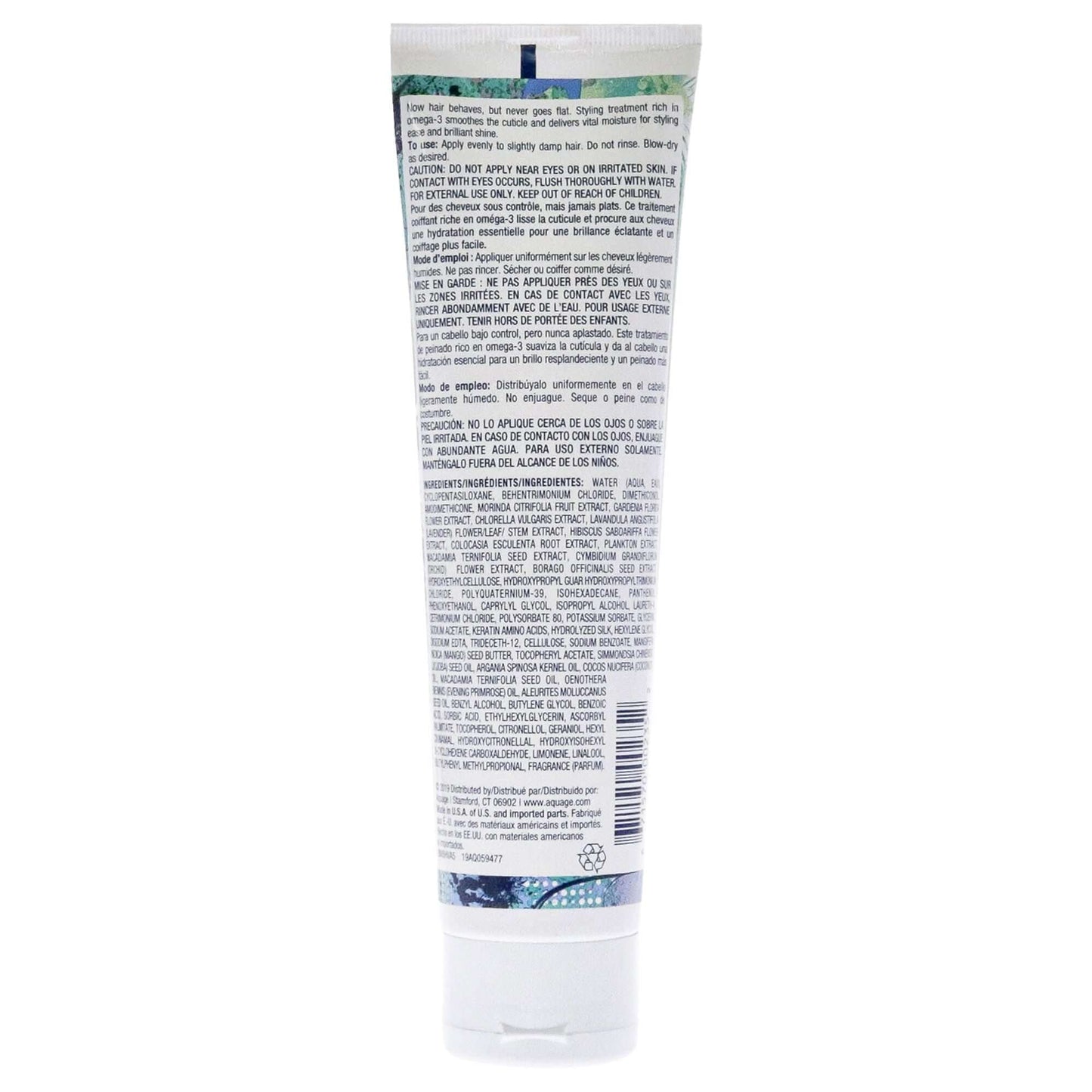 Biomega Behave Smoothing Elixir by Aquage for Unisex - 5 oz Treatment