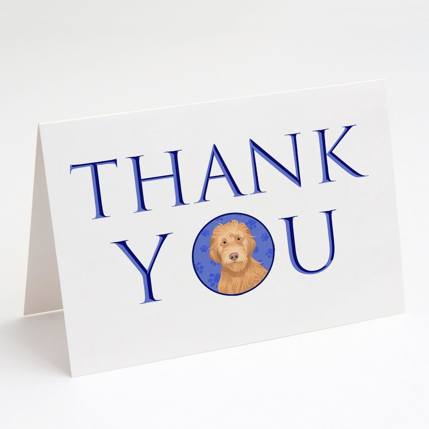 Doodle Liver #2 Thank You Greeting Cards Pack of 8 Blank Cards with Envelopes Whimsical A7 Size 5x7 Blank Note Cards