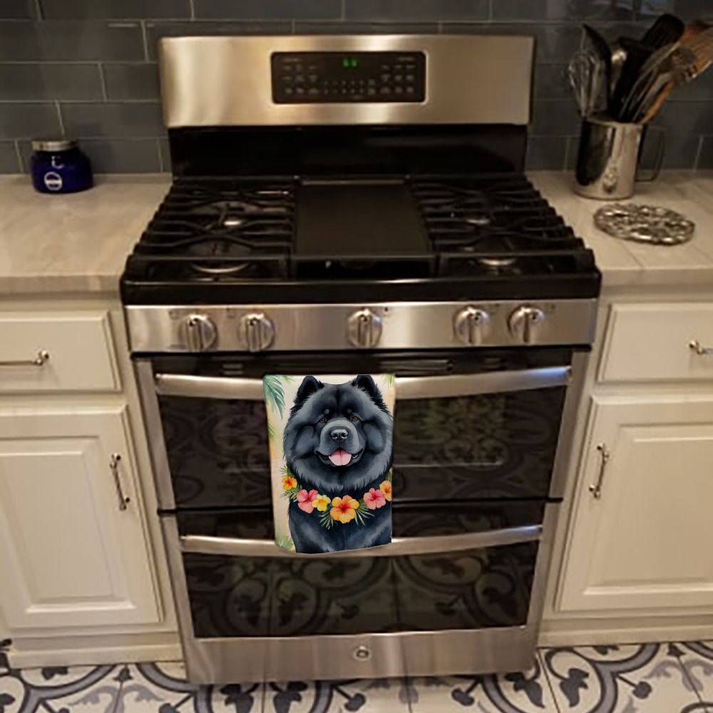 Chow Chow Luau Kitchen Towel Dish Cloths Guest Hand Towel Decorative Bathroom Towel for Face,Tea, Dishcloth, Kitchen and Bath