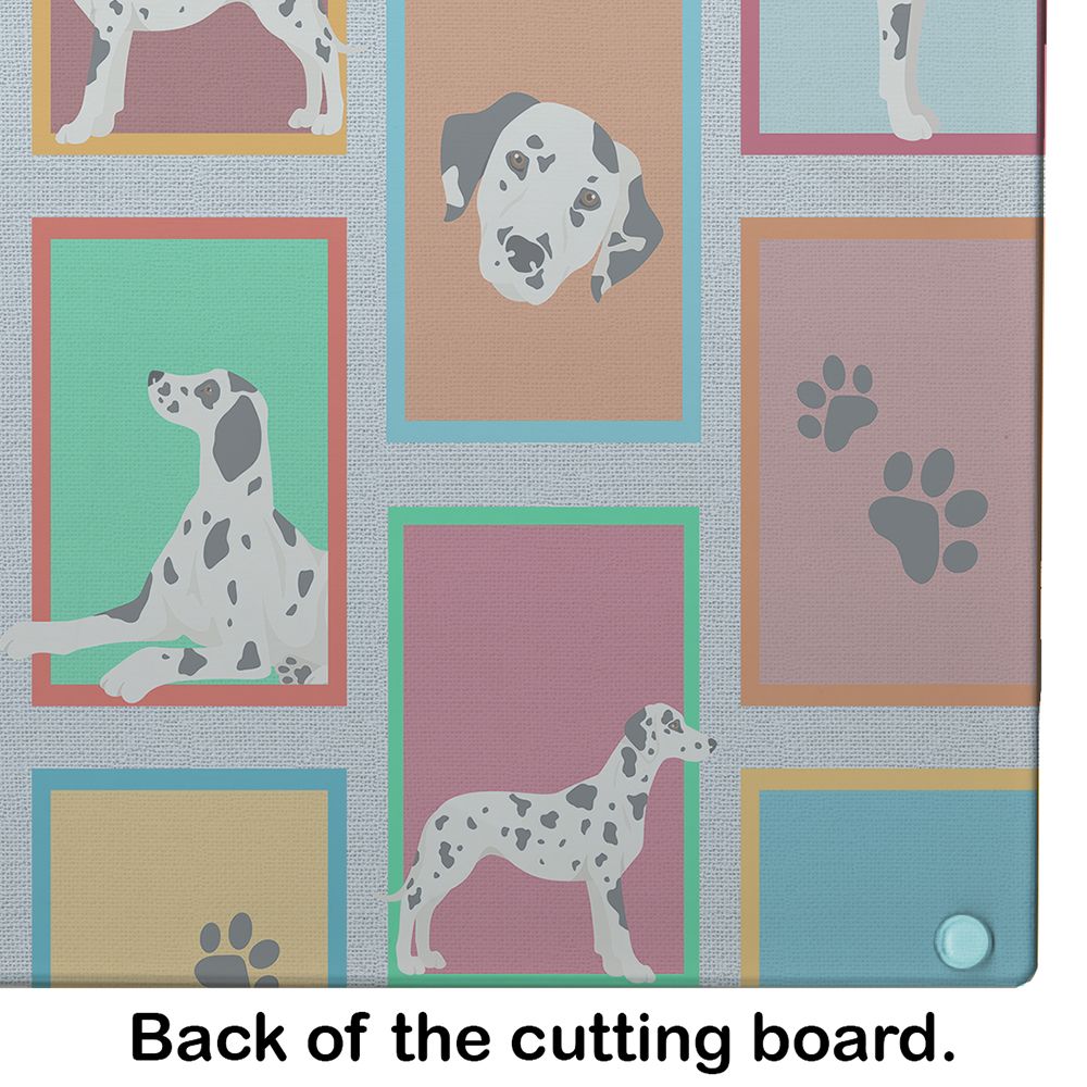 NEW Lots of Dalmatian Glass Cutting Board Decorative Tempered Glass Kitchen Cutting and Serving Board Large Size Chopping Board