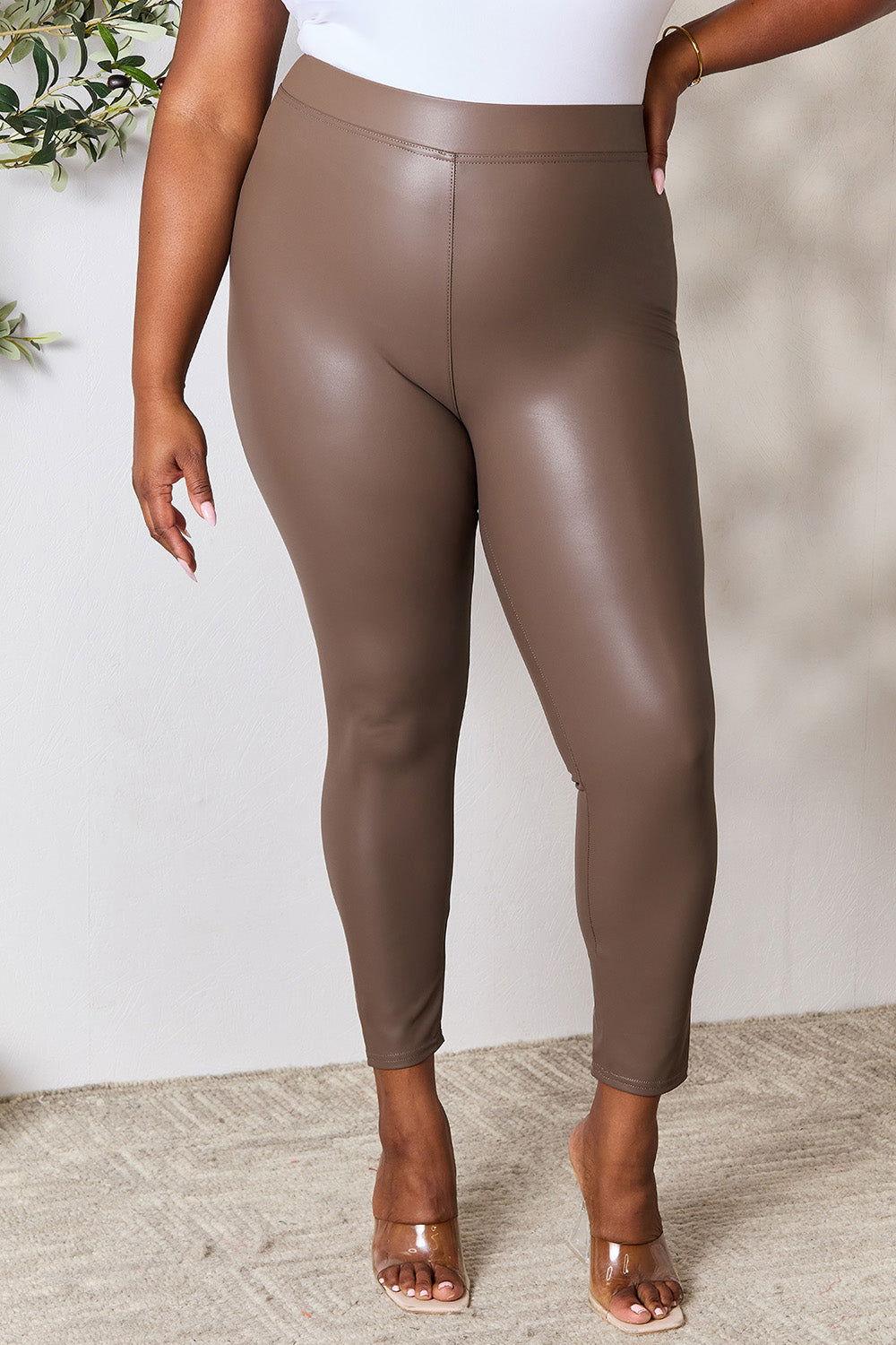 e.Luna Full Size High Waist Skinny Pants - Clothes For Her Online Store