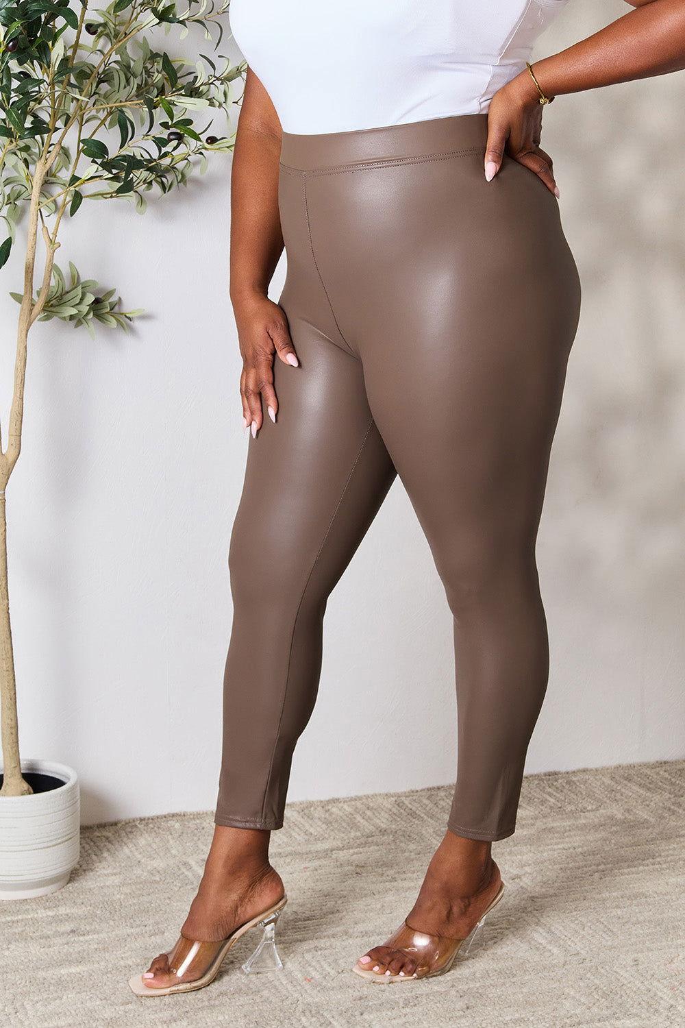 e.Luna Full Size High Waist Skinny Pants - Clothes For Her Online Store