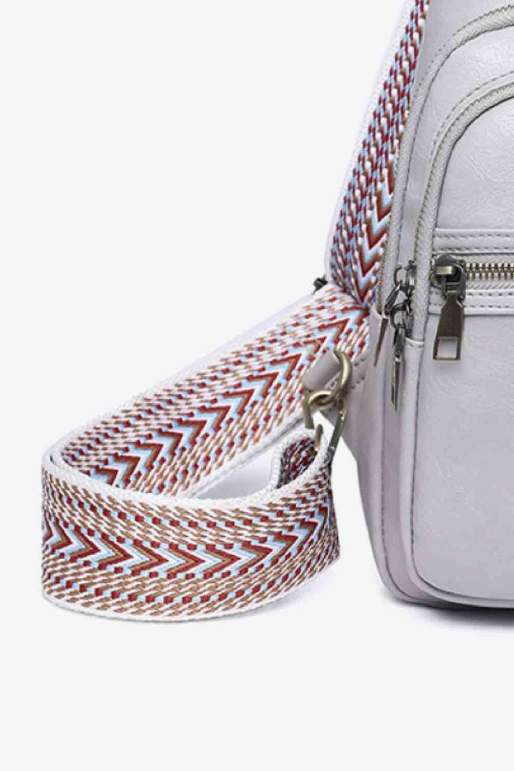 Adored It's Your Time PU Leather Sling Bag - Clothes For Her Online Store