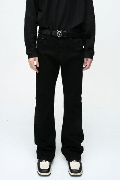 Mid Rise Jeans with Pockets - Clothes For Her Online Store