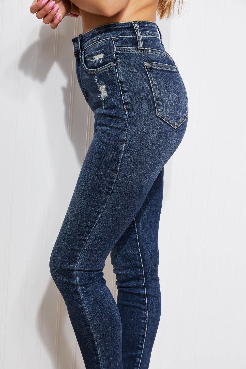 Judy Blue Juliet Full Size Tummy Control Skinny Jeans