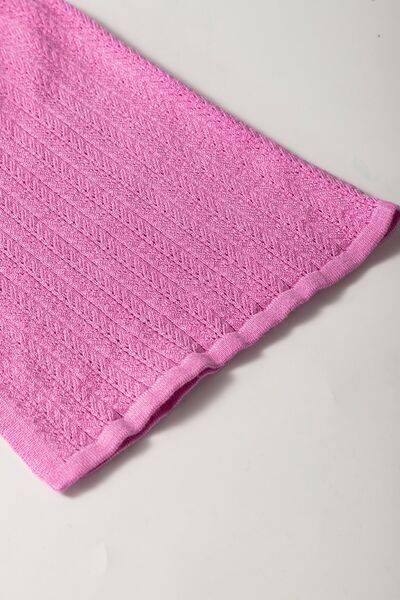 Textured Square Neck Half Sleeve Top - Clothes For Her Online Store