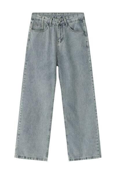 Baggy Jeans with Pockets - Clothes For Her Online Store