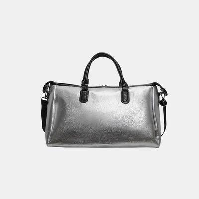 PU Leather Oversize Travel Bag - Clothes For Her Online Store
